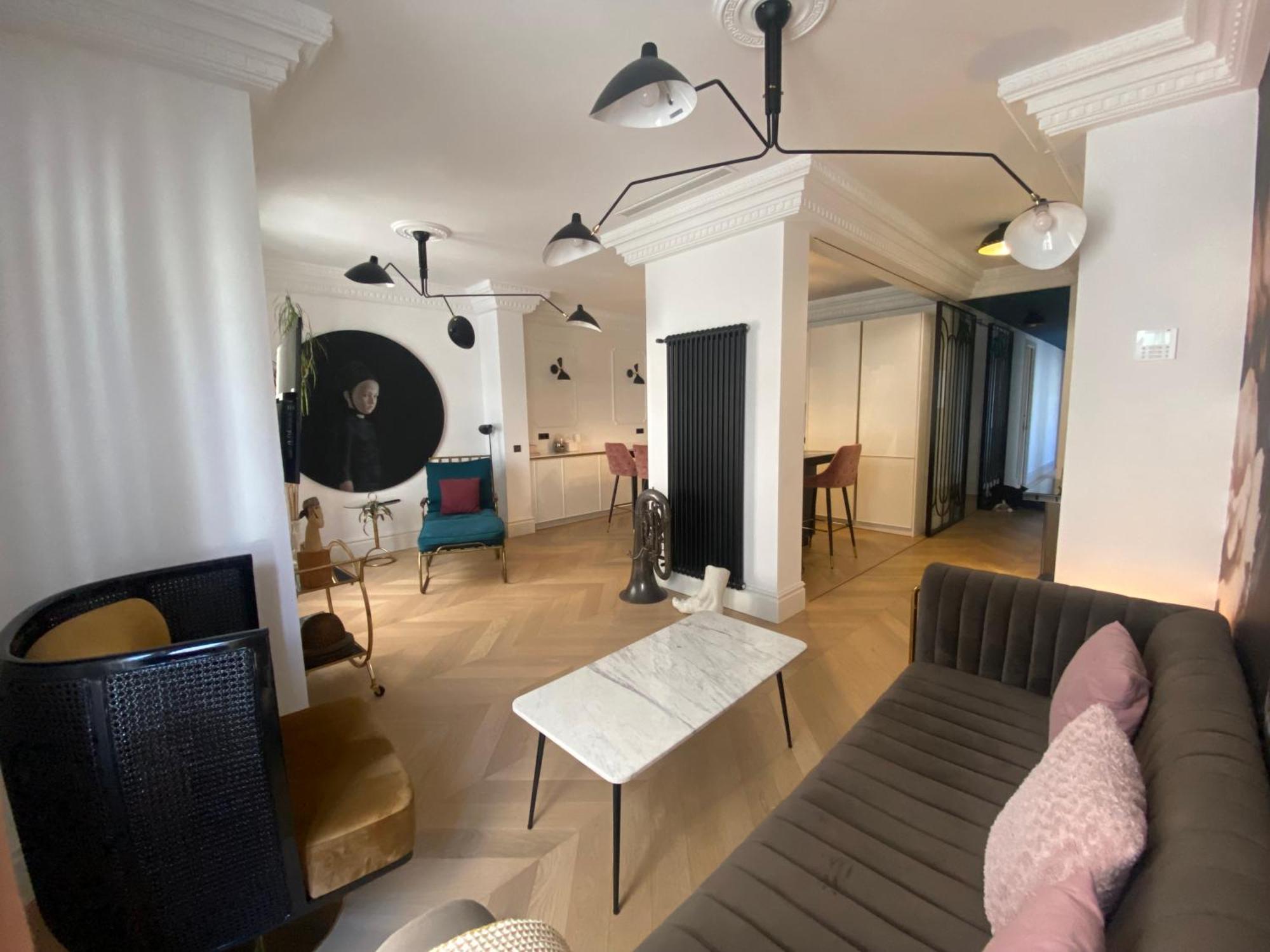 Luxury Apartment In Gran Via Madrid Exterior foto